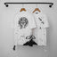Chrome Hearts Paint Splatter Horseshoe & Cross T-Shirt (White)