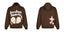Broken planet Printed Fleece Hoodie