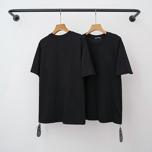 Chrome Hearts Essential Minimalist Short Sleeve T-Shirt (Black) Hover Image