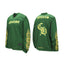 Chrome Hearts Gothic Script & Floral Vine Long Sleeve Jersey (Green)