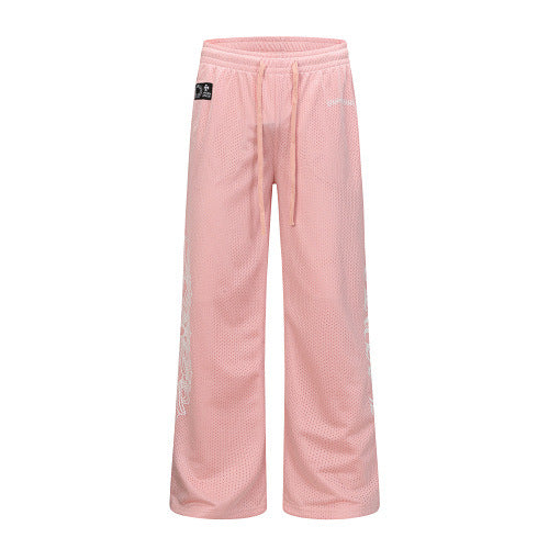 Chrome Hearts Drawstring Lounge Sweatpants (Pink) Hover Image