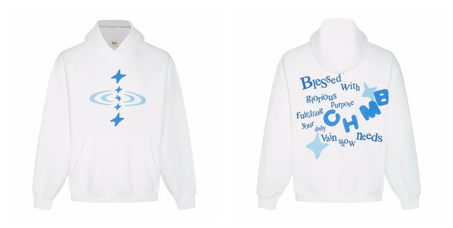 Broken planet Trendy Oversized Hoodie Hover Image