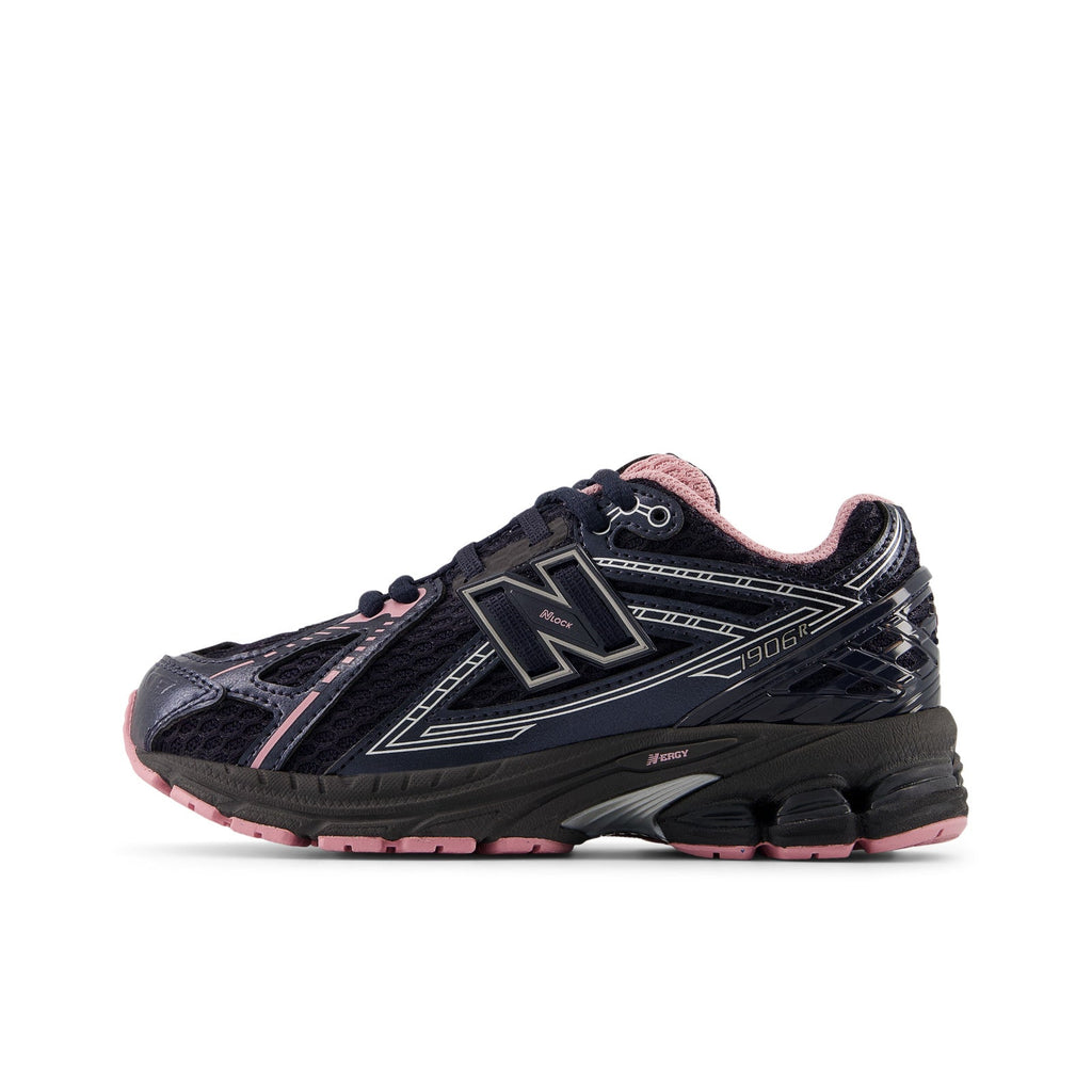 New Balance Kid's 1906 in Eclipse with Pink Taffy