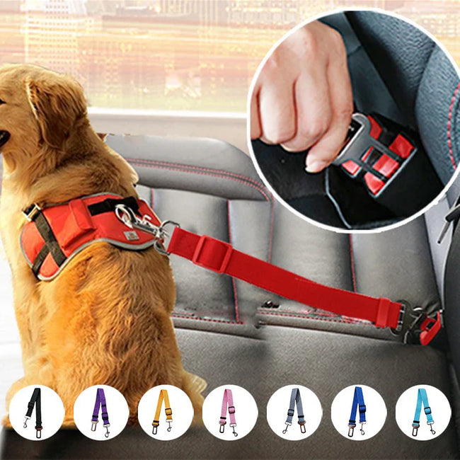 Adjustable Pet Leash Car Seatbelt Main Image
