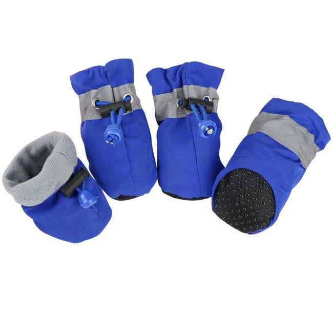 Waterproof Corduroy Puppy Shoes Hover Image