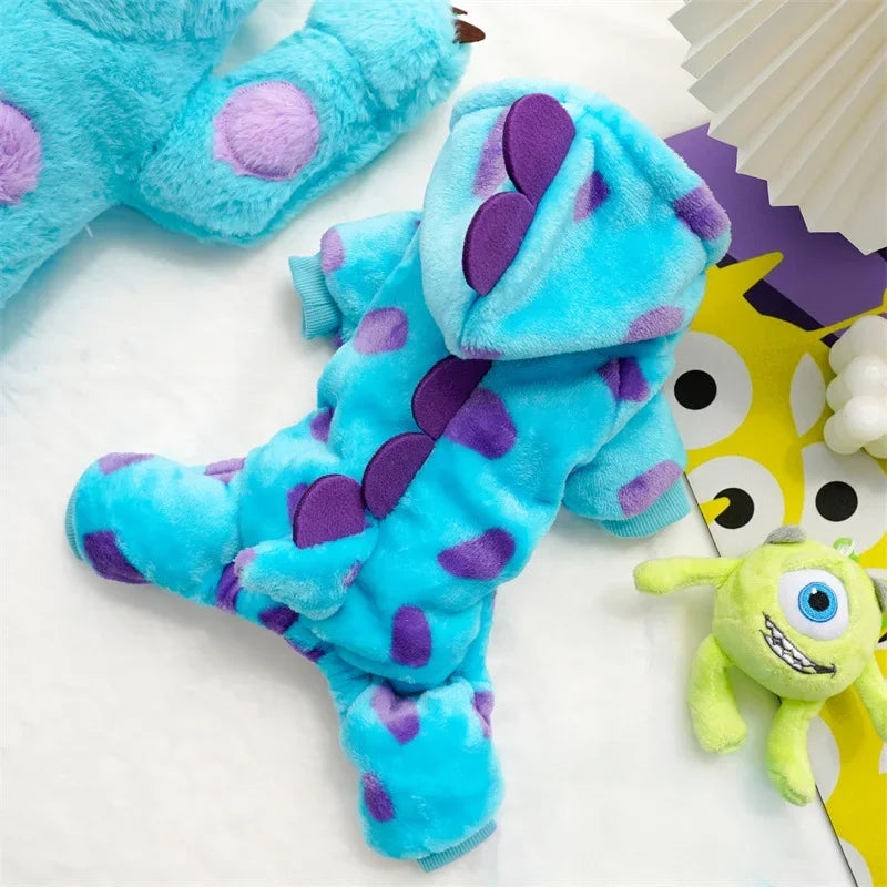 Pet Overalls Pixar Monster Dinosaur Costume
