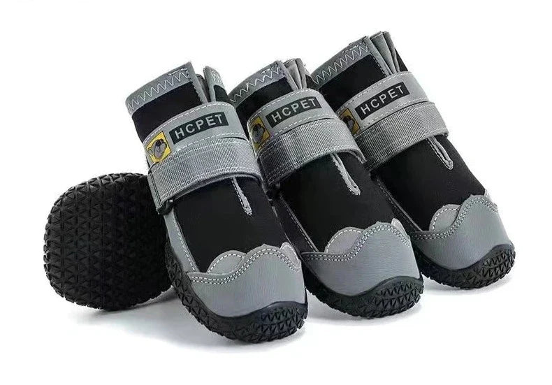 4-Piece Set Leather Rainboots