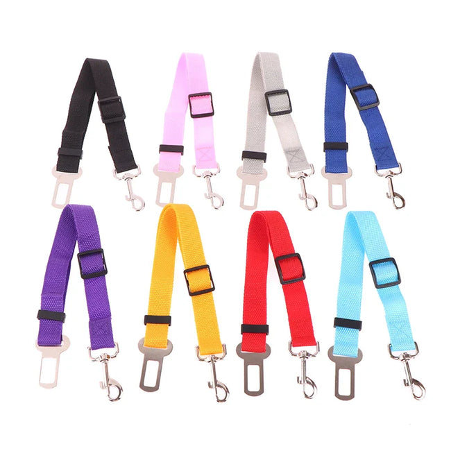 Adjustable Pet Leash Car Seatbelt Hover Image
