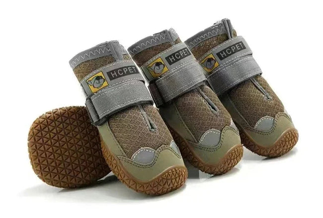 4-Piece Set Leather Rainboots Main Image