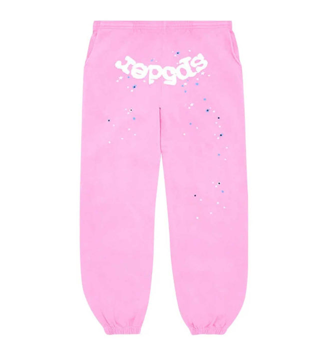 Sp5der OG Web Sweatpants Pink Hover Image