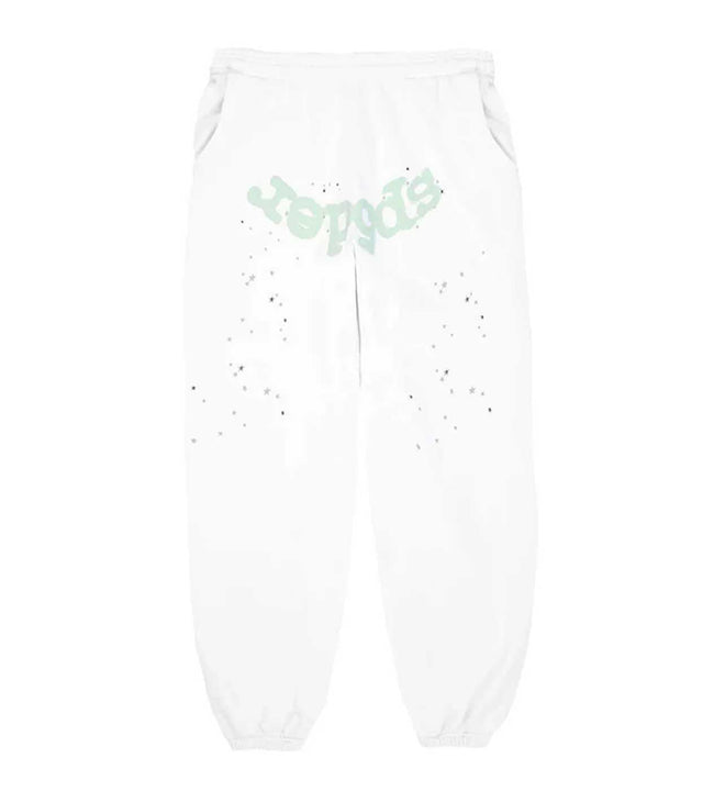 Sp5der OG Web Sweatpants Eggshell Hover Image