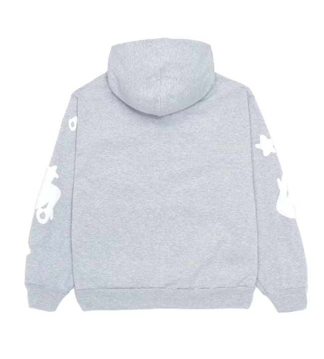 Sp5der Beluga Hoodie Heather Grey Main Image