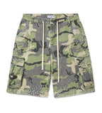 Vale Forever Soulja Camo Shorts Green