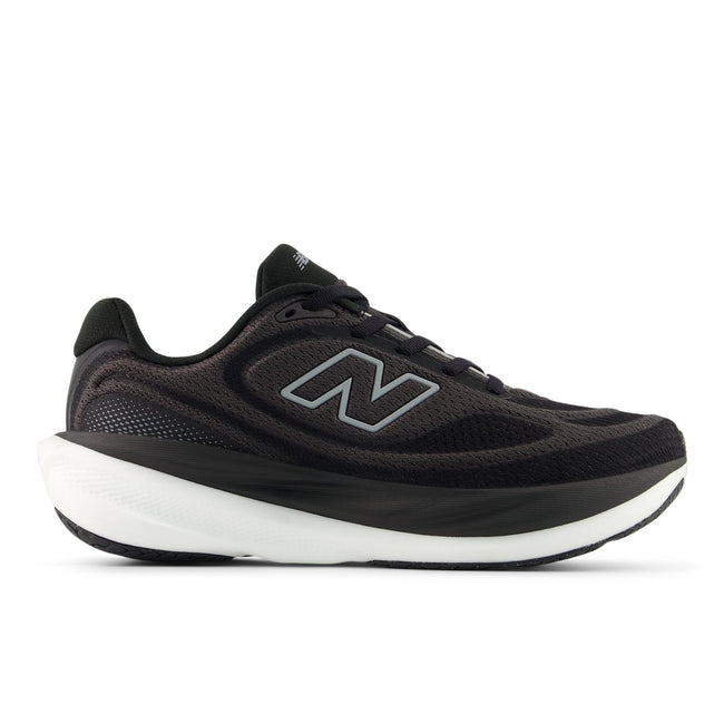 New Balance Women's 1080v15 in Black with Slate Grey Hover Image