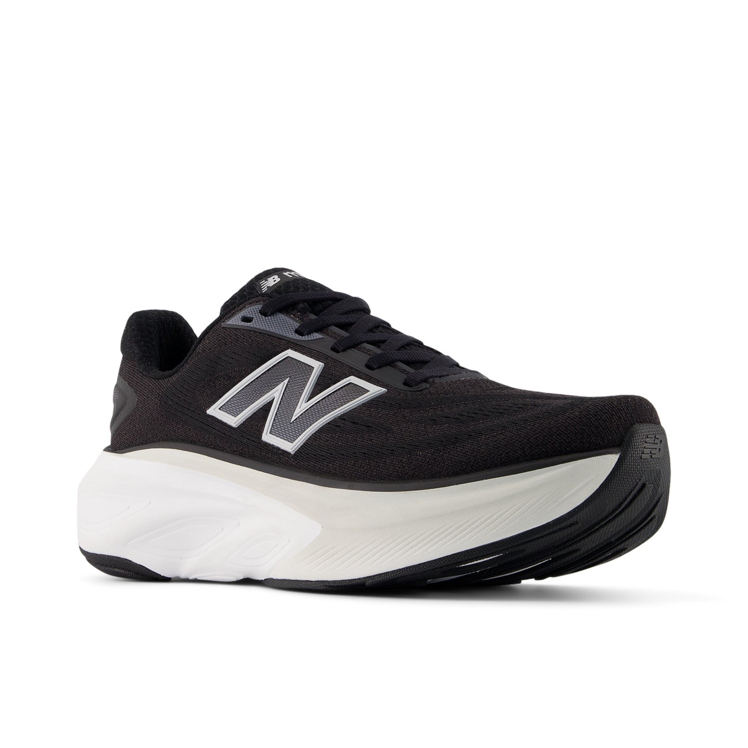 New Balance Women's Fresh Foam X More v6 in Black with Grey Matter and Castlerock