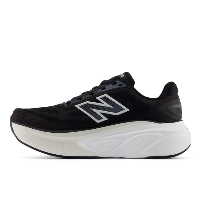New Balance Women's Fresh Foam X More v6 in Black with Grey Matter and Castlerock Main Image