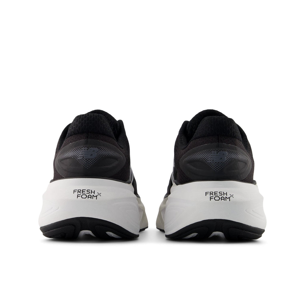 New Balance Women's Fresh Foam X More v6 in Black with Grey Matter and Castlerock