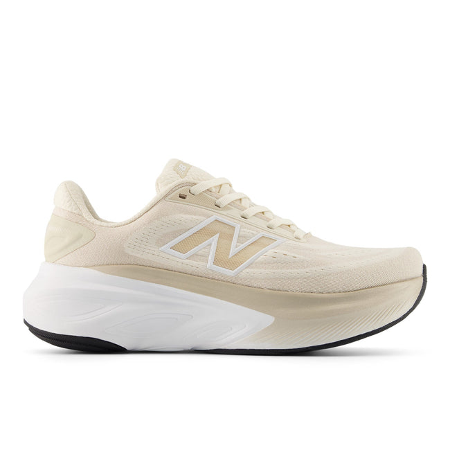New Balance Women's Fresh Foam X More v6 in Permafrost with Bisque and NB 103 White Hover Image