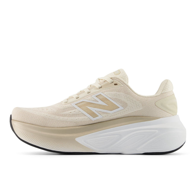 New Balance Women's Fresh Foam X More v6 in Permafrost with Bisque and NB 103 White Main Image