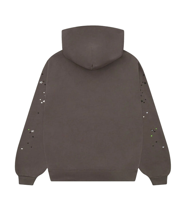 Sp5der Punk V2 Hoodie Slate Grey Main Image