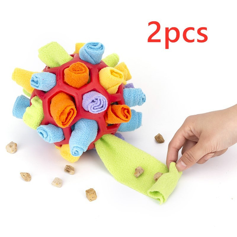 Pets Sniff Toy - Bubble Rubber Balls, Educational