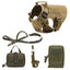 Tactical Dog Harness K9 Training 5pc Set