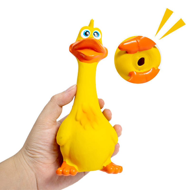 3pcs Latex Screaming Chicken Squeaky Chew Toy