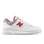 New Balance Men's 550 in White Shadow Grey Cardinal Vegas Gold