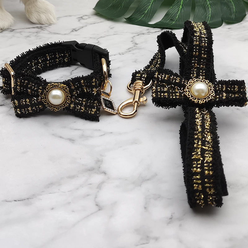 Victorian Pet Collar Leash Set