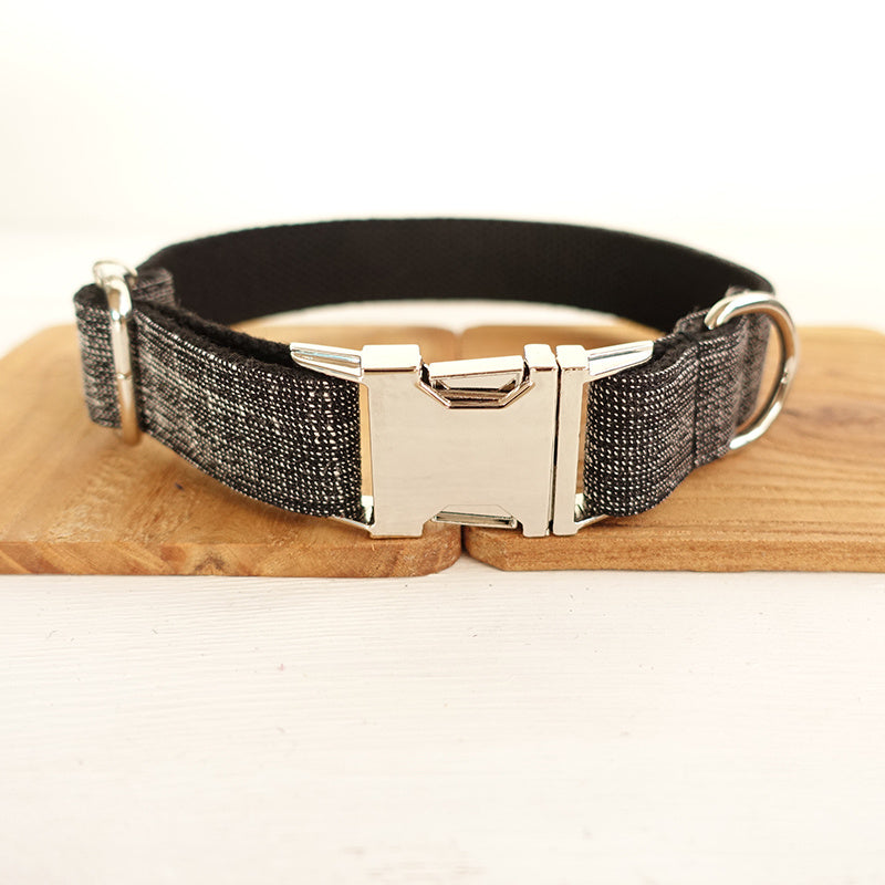 Dog Collar and Leash Pet Thicken Soft Collar and Leash