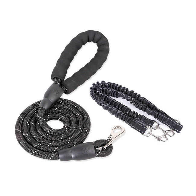 Double Head Dog Leash With One Tow Main Image