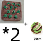Carrot Plush Chew Toy Snuffle Mat