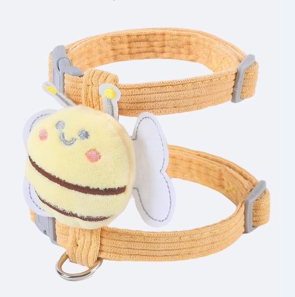 Small Pet Wing Shaped Decorative Harness and Leash Set