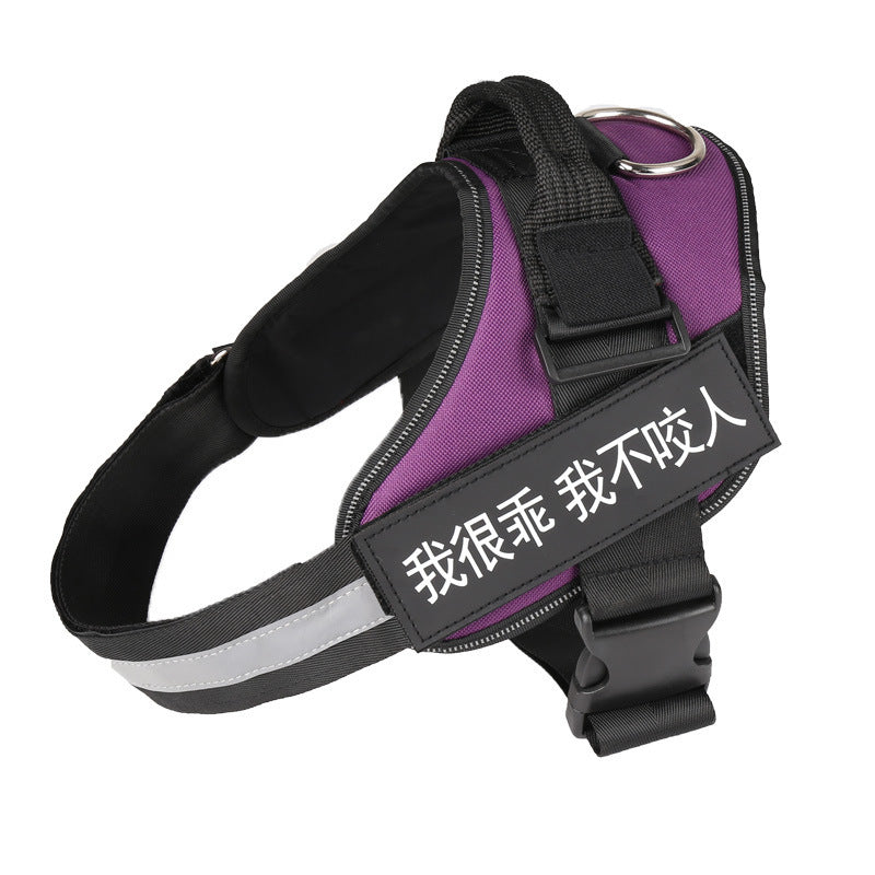 Simple Pet Chest Strap Harness and Leash Set