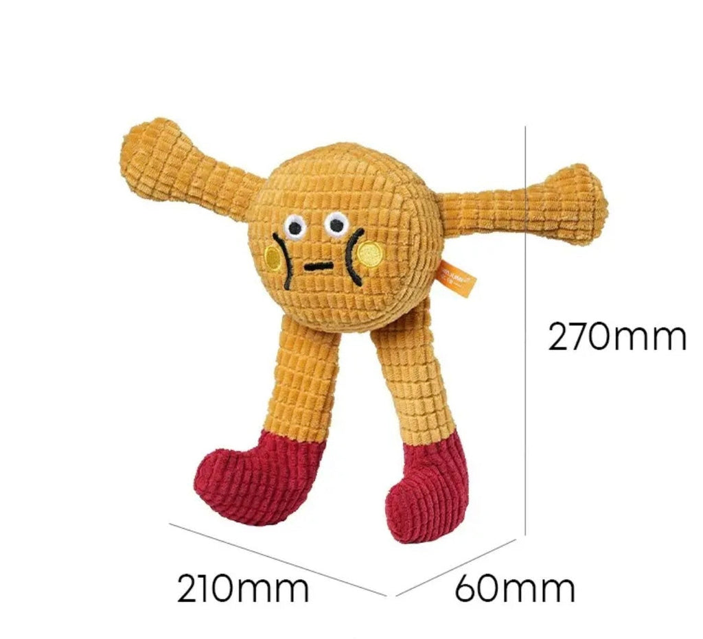 Adorable Squeaky Chew Plush Toys for Dog or Cat