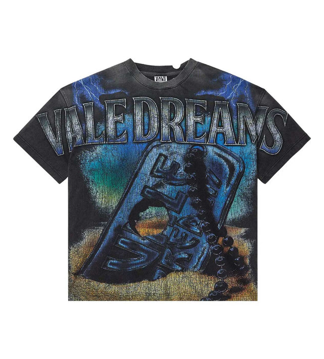 Vale Forever Dog Tag Big Tee Black Hover Image