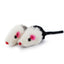 5pcs Fake Mouse Rabbit Skin Mouse Cat Toy