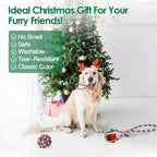 Set Of 5Pcs Christmas Dog Rope Chew Toys