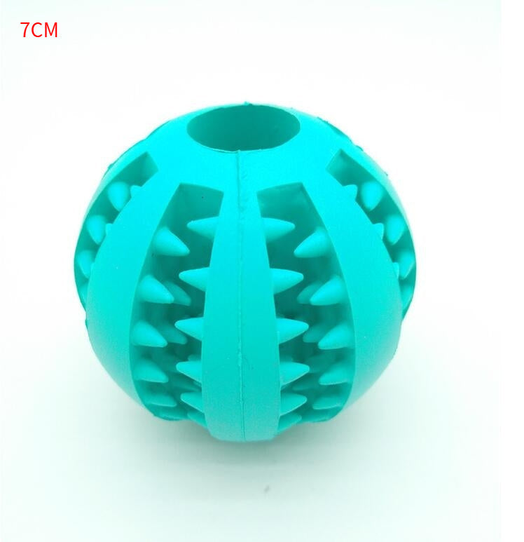 Pet Slow Feeder Rubber Ball Toy