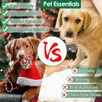 Set Of 5Pcs Christmas Dog Rope Chew Toys