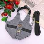 Small Animal Harness Vest and Leash Rabbit Harness Dress