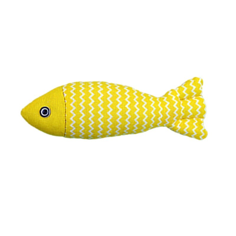 Pet Catnip Fish Toy - Three Colors Suitable For Cats Of All Ages