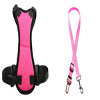 Pet Car Seat Safety Belt and Collar Set