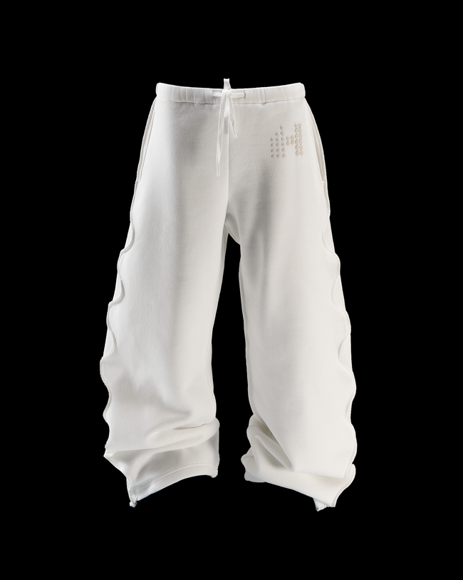 Huni Sweatpants - White Hover Image
