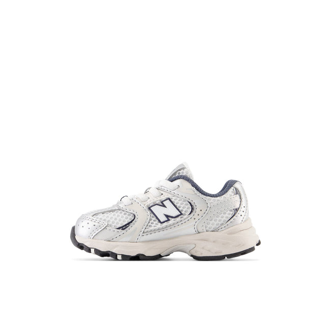 New Balance Kid's 530 Bungee in Summer Fog / Nimbus Cloud / NB Navy Main Image