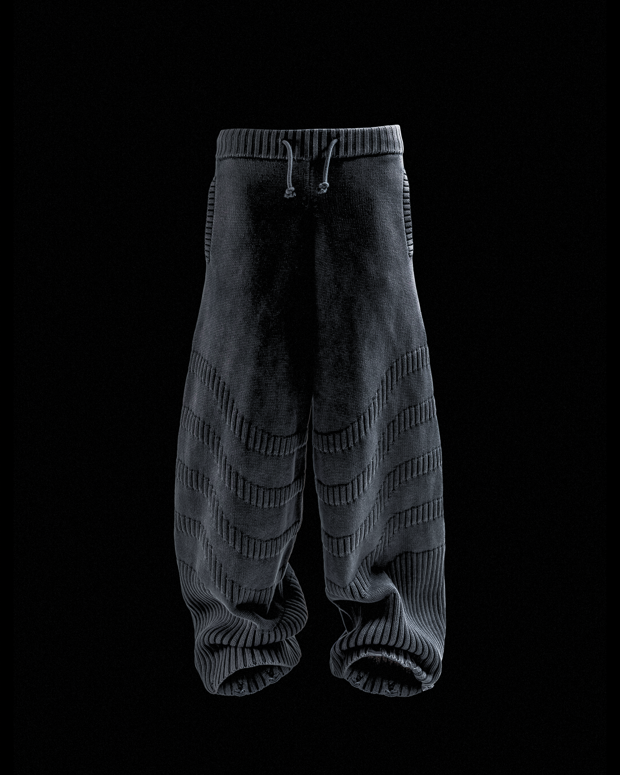 Knit Pants - Black
