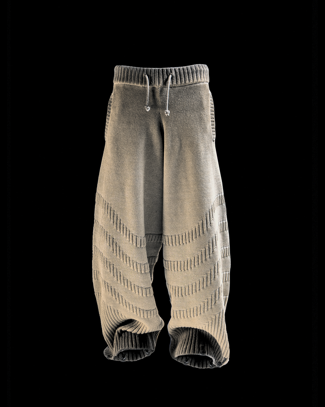 Knit Pants - Brown Hover Image