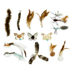 Cat Feather Toy Attachments (15 Pcs)