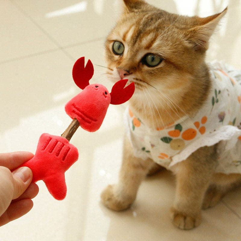 Catnip Toys with Chew Stick