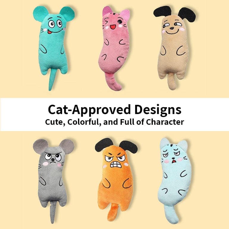 Meow Mates™ 6-Piece Catnip Companion & Play Pack